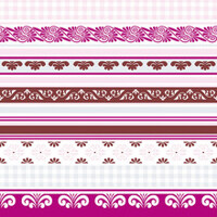 JULE braun-rosa 40x40/12 ks Linclass, MANK SH