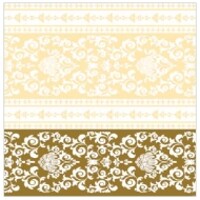 PASCAL  gold-creme 40x40 Linclass,   Mank