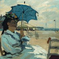 BEACH AT TROUVILLE, Ambiente