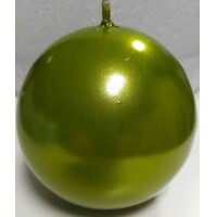 sviečka guľa perleťová