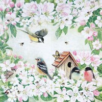 Servítky kusové Birds and Blossom