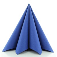 Uni ROYALBLAU - royal blue  40x40, Linclass Mank