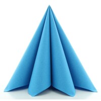 Uni  AQUA BLAU - aqua blue  40x40, Linclass Mank