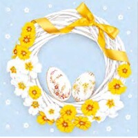 EASTER WREATH, Daisy