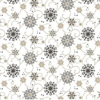 CRISTAL  schwarz-gold  80x80 Linclass, Mank