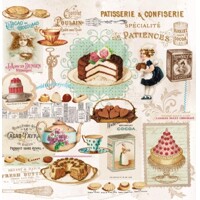 servítky Patisserie & Confiseria, Nouveau