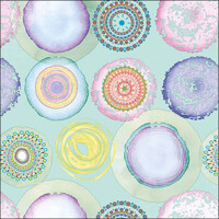 WATERCOLOURS CIRCLE MIX, Ambiente