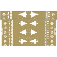  WHITE TREE IN GOLD  40cmx4,8m Linclass, SOVIE HOME