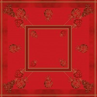 TIFFANY rot 80x80 Linclass, MANK SH