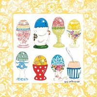  EGGS IN CUP yellow, Ambiente