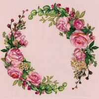 WEDDING WATERCOLOUR WREATH, Maki