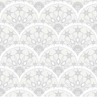 SAPHIRA grau-silber  40x40 Linclass,  Mank