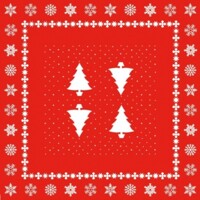 WHITE TREE IN RED, Linclass Mank SH