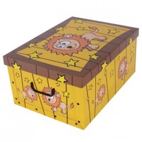 Krabica ANIMALS SAVANA LEONE midi