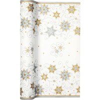 STARS & SWIRLS silver Airlaid, HF