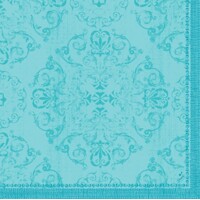 luxusné servítky Opulent Mint Blue , DUNI