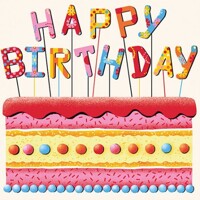 BIRTHDAY CAKE, Ambiente