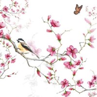 BIRD & BLOSSOM white 25x25, Ambiente