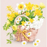 SPRING FLOWERS BASKET, Maki