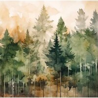 EVERGREEN TREES 33x33, Ambiente