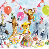 PARTY ANIMALS 33x33, Ambiente