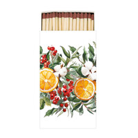 Matches Winter oranges, Ambiente