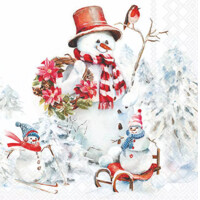 SPORTY SNOWMEN 33x33, Ambiente