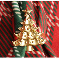 vianočný prsteň na servítky