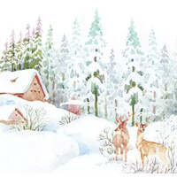 WINTER SCENE 33x33, HF