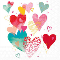 WITH LOVE red 33x33, Ambiente