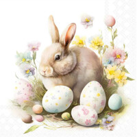 BUNNY AND EGGS 33x33, Ambiente