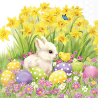 EASTER FRIENDS 33x33, Ambiente