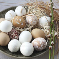 EGGS IN BOWL 33x33, Ambiente