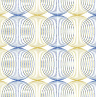 LUDO blau-gold 40x40 Linclass, Mank