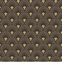 ART DECO black-gold 33x33, Ambiente