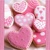 Servítky kusové Heart Cakes