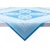 BINE  aquablau 80x80 Linclass, MANK Sovie Home