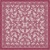 LACE bordeaux 80x80  Linclass,  Mank