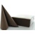 Uni BRAUN - brown  40x40, Linclass Mank