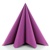  Uni AUBERGINE  40x40, Linclass Mank