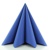 Uni ROYALBLAU - royal blue  40x40, Linclass Mank
