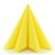 Uni GELB - yellow 40x40, Linclass Mank