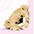 TEDDY rosa 40x40/12 ks Linclass, MANK Sovie Home