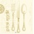 ELISABETH gold  40x40 Linclass, Sovie Horeca