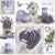servítky Lavender Collage