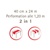  UNI OLIV  40cm x 24m Linclass,  Mank
