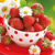 Servítky STRAWBERRIES IN BOWL  25x25, Ambiente