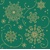  papier CRISTAL green 100 ks 33x33, Mank