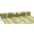  WHITE TREE IN GOLD  40cmx4,8m Linclass, SOVIE HOME