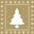  WHITE TREE IN GOLD  40cmx4,8m Linclass, SOVIE HOME